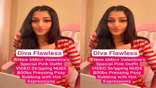 Diva Flawless Valentine’s Special New 6Min+ OnlyFans Teasing Video Free