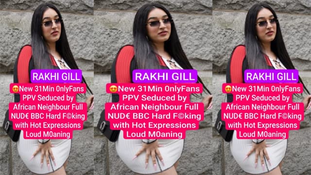Rakhi GILL Seduced – by African Neighbor Fucking Porn