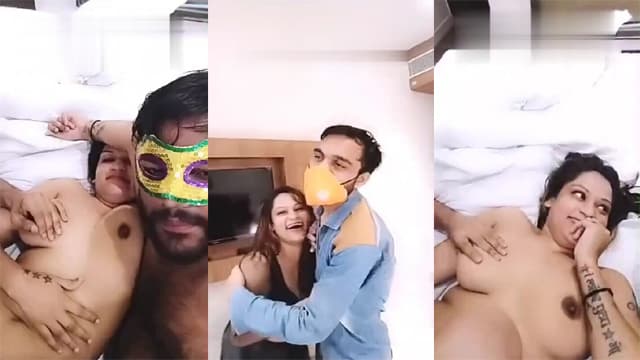 Desi Couple Threesome – Hotel Loud Fuck Exposed
