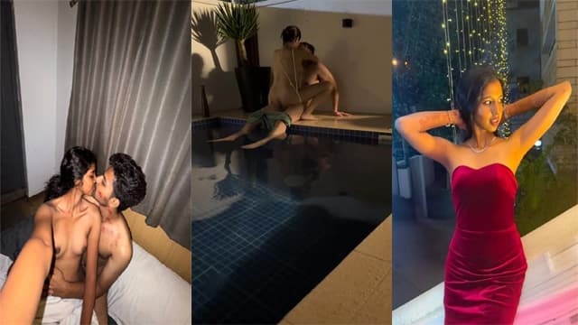 Swimming Pool Hotwife – Rich Desi Hard Viral