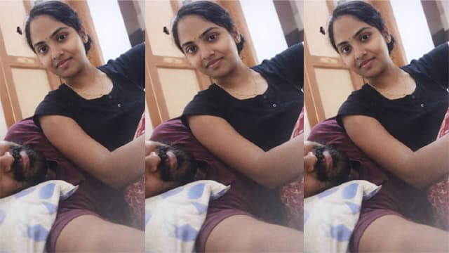 Most Viral Tamil Wife Painful Style Fucking boobs