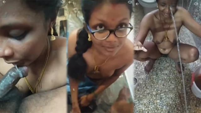 Tamil Young Milky Boobs – Cum and Pee in Wife’s Mouth Fuck