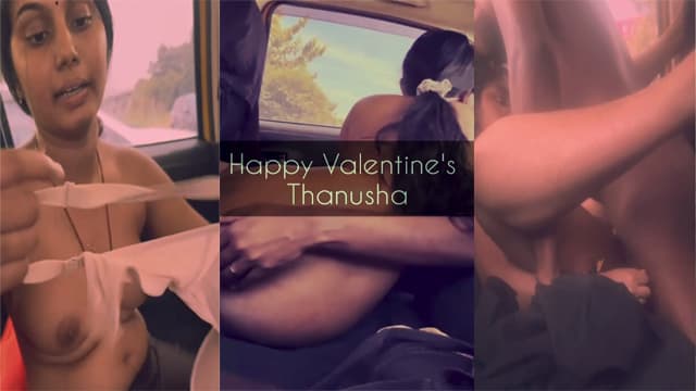Valentine’s Day Tamil Lovers In Car Hard Sex Free
