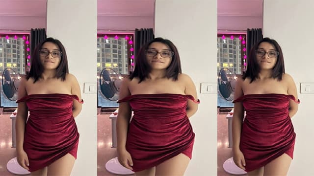 Desi Horny Indian GF Hard Standing