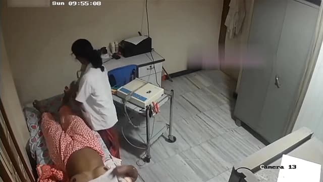 Tamil Aunty Nurse Cream On Leg Spy Cam