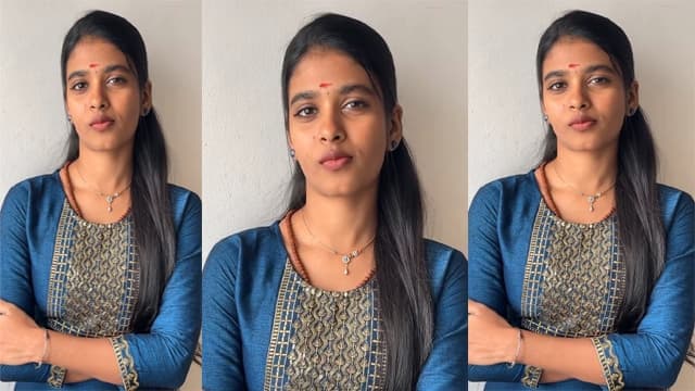 Tamil Insta Famous Vidhya Sakthivel Live Fucking boobs