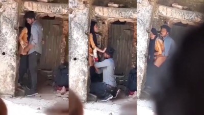 Young Couple Outdoor Pussy Fucking Online