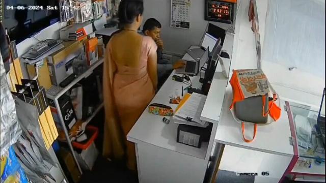 Indian Manager Affair With Two Wives CCTV Recording