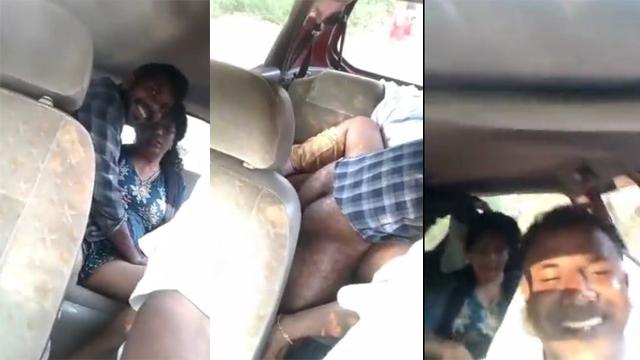 Mallu Wife Takes Hard Bang Car Husband Filming