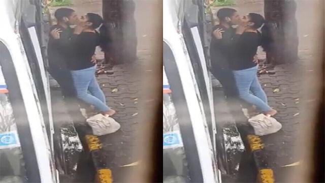 Tamil Lover Outdoor Kissing Secretly Captured Mms Video
