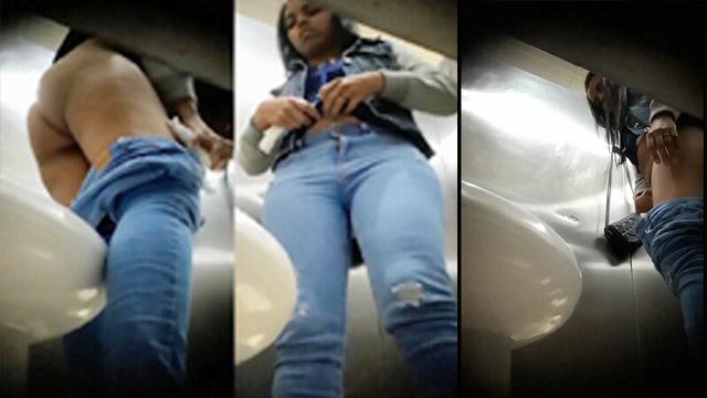 Tamil Girl Restroom CCTV Nude Peeing Scandal