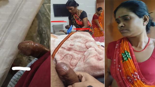 House Owner Masturbating Infront Of Maid Aunty