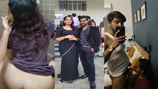 Sexy Indian Horny Gf Blowjob And Doggy Style Hard Fucking Video